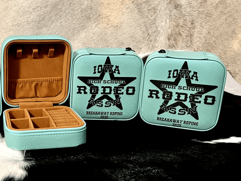 Leatherette Travel Jewelry Box