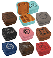 Leatherette Travel Jewelry Box