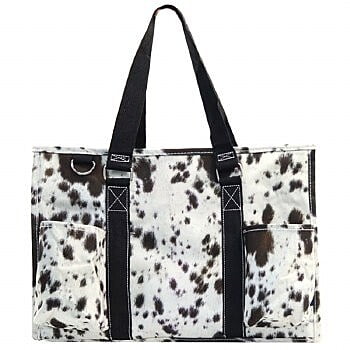 Utility Tote with Zipper